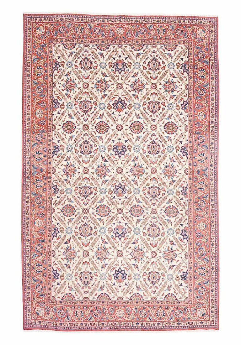 Antique Persian Isfahan Rug