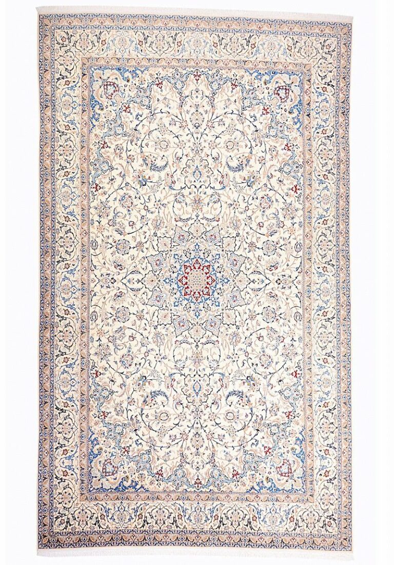 Persian Isfahan Rug with Silk