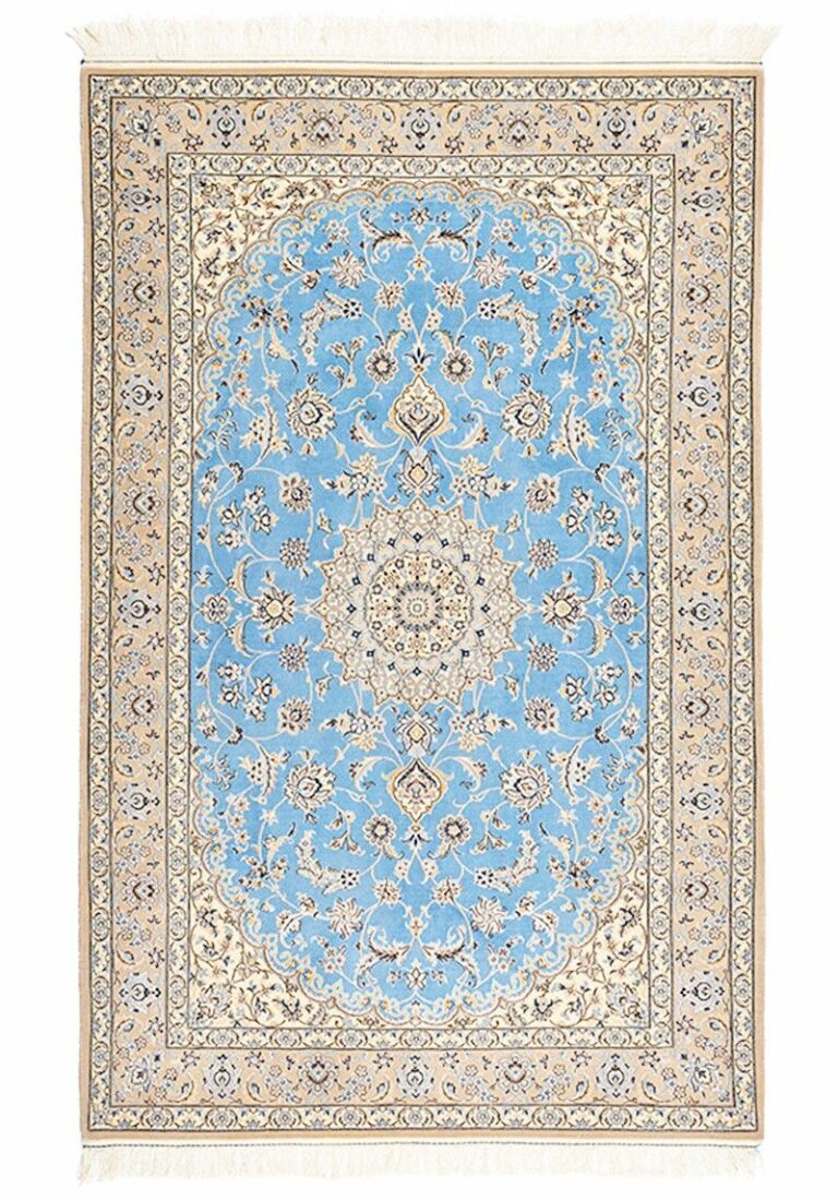 Persian Nain Silk Rug