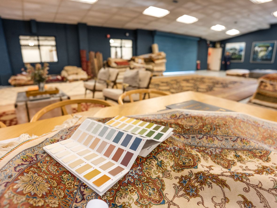 London Persian Rug B2B Benefit Curated Colours